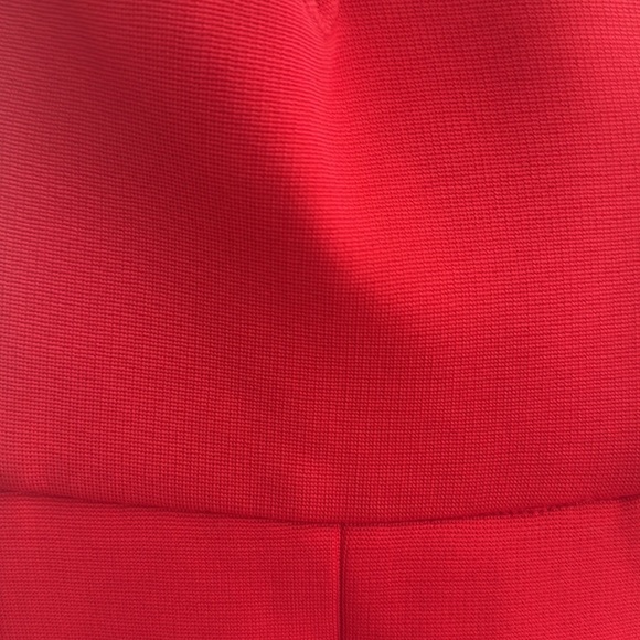 NICHOLAS Flip Hem Bra Bandage Cocktail Dress RED Size 2 $695 retail! - Picture 12 of 12